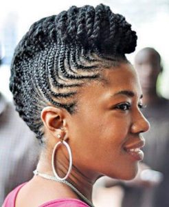 coiffure de tresse africaine, (c) http://www.pierreletulzo.fr/;